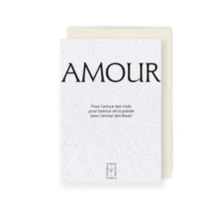 Carte à plante amour