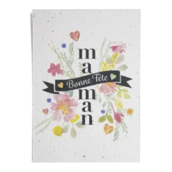 Carte à planter - bonne fête maman