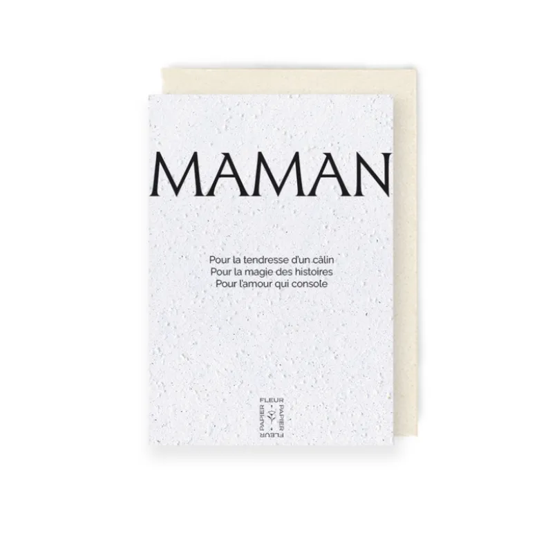 Carte à planter maman