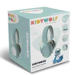 Casque enfant anti-bruit Kidynoice Kidywolf Bleu