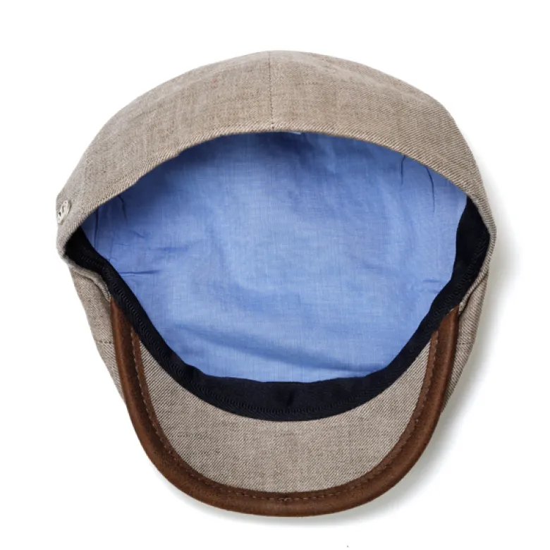 Casquette anti-UV en lin 58