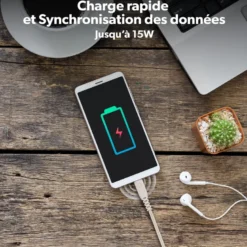 Câble lightning éco conçu
