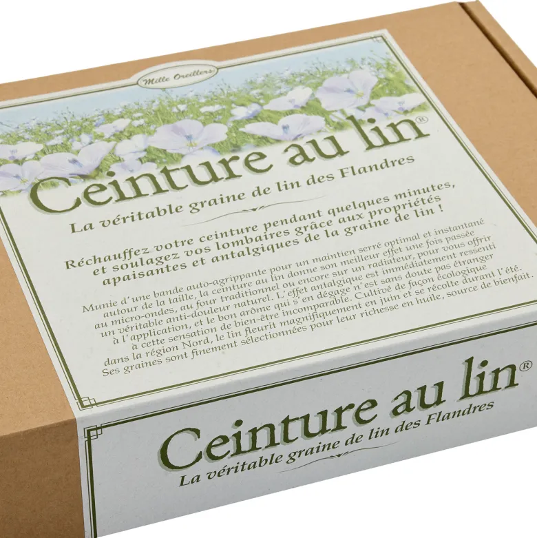 Ceinture au lin ® - soulage les lombaire