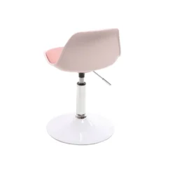 Chaise de bureau enfant rose steevy