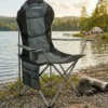 Chaise de camping - gris