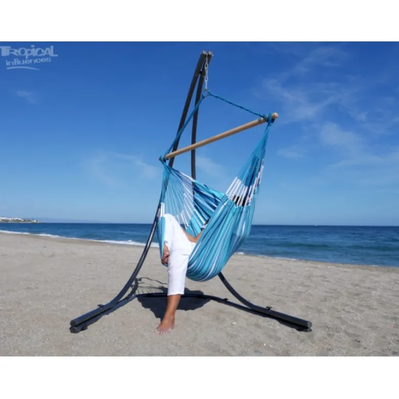 Chaise hamac avec support malaga xxl lun