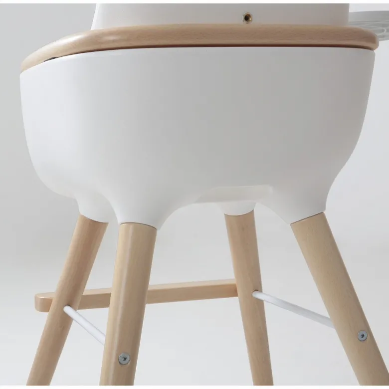 Chaise haute ovo original one luxe blanc