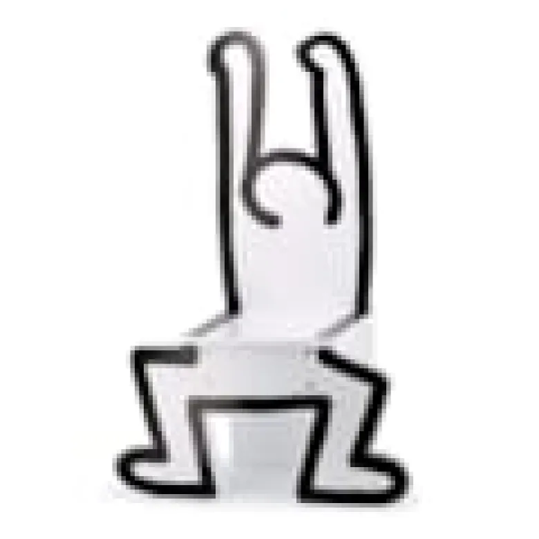 Chaise keith haring blanche