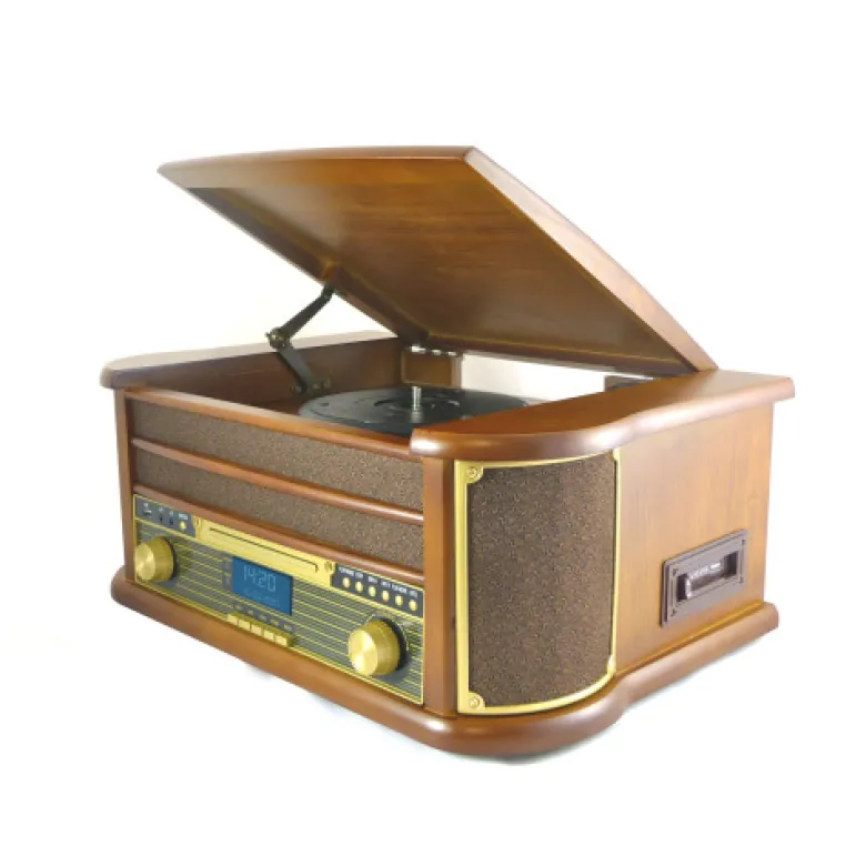 Chaîne hifi rétro multifonction deluxe