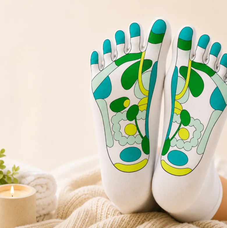 Chaussettes hydratantes réflexologie