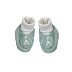 Chausson bébé verde 1