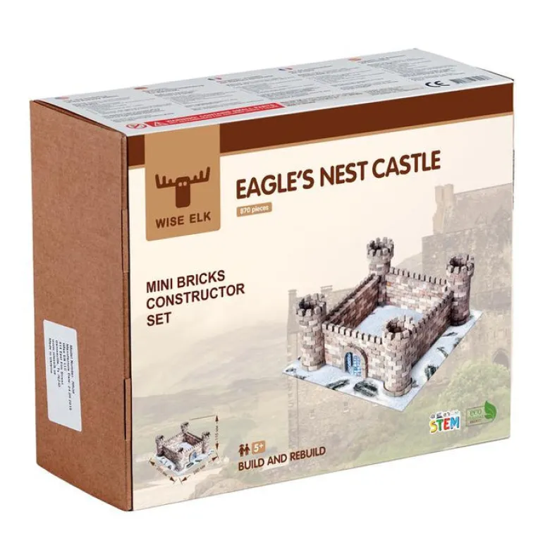 Château du nid d'aigle - en mini briques