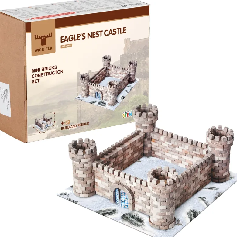 Château du nid d'aigle - en mini briques