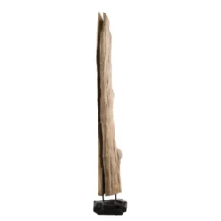 Clara - objet décoration bois teck branche naturelle 'l'