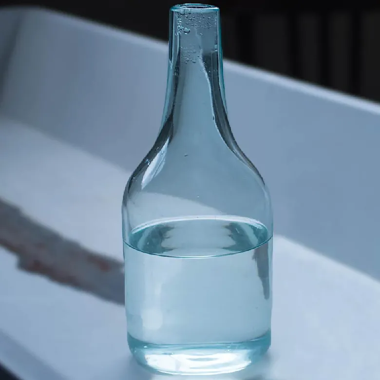 Clear - carafe en verre soufflé - 30cm