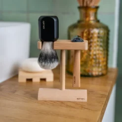Coffret barbe – accessoires de rasage – bleu