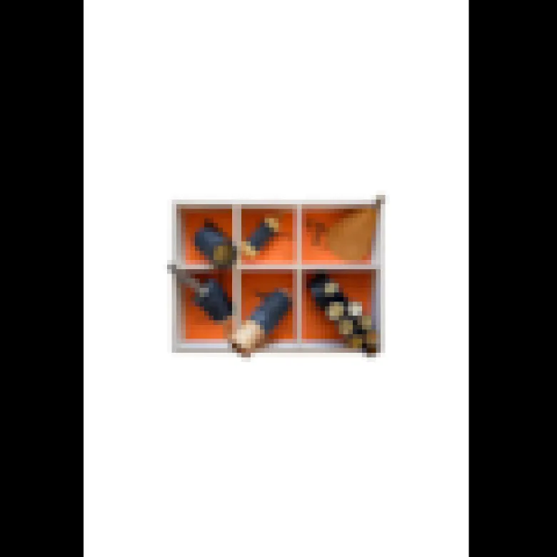 Coffret bois 6 appeaux manipulés