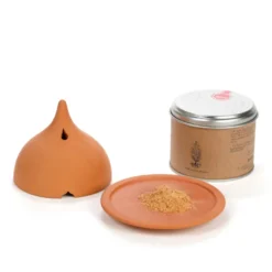 Coffret brûle-parfum poudre de cade