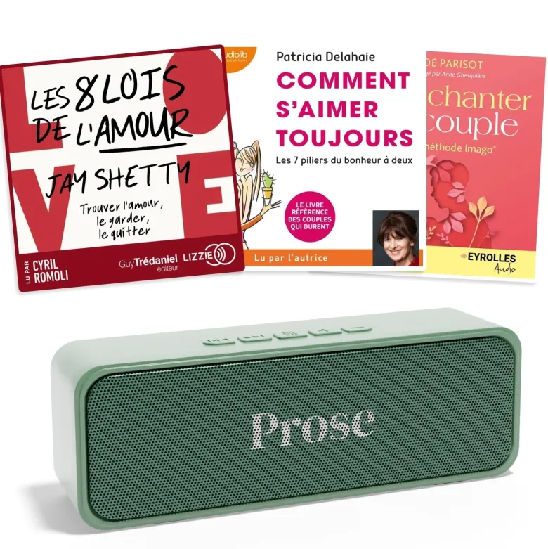 Coffret cadeau - couple et amour - prose
