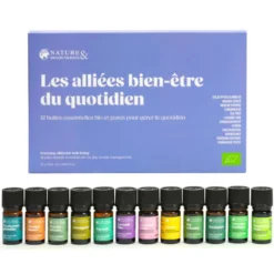 Coffret 12 huiles essentielles bio