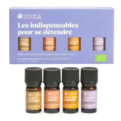 Coffret 4 huiles essentielles détente