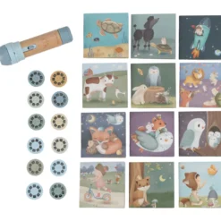 Coffret lampe à histoires forest friends