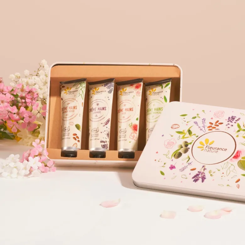 Coffret mains beige instant douceur