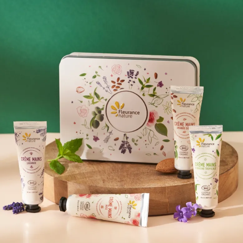 Coffret mains beige instant douceur