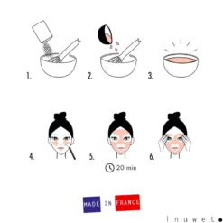 Coffret masques en poudre parfumés diy