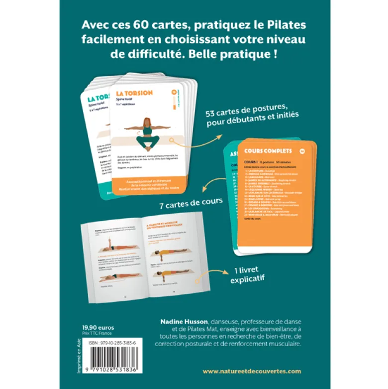 Coffret Mes cartes de Pilates