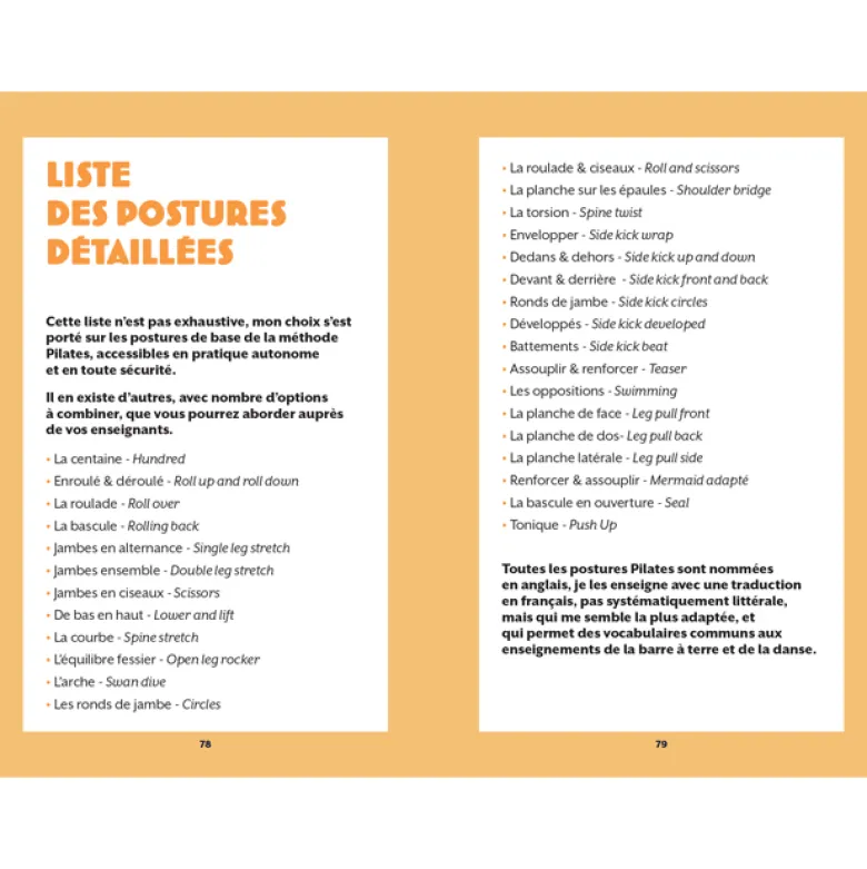 Coffret Mes cartes de Pilates