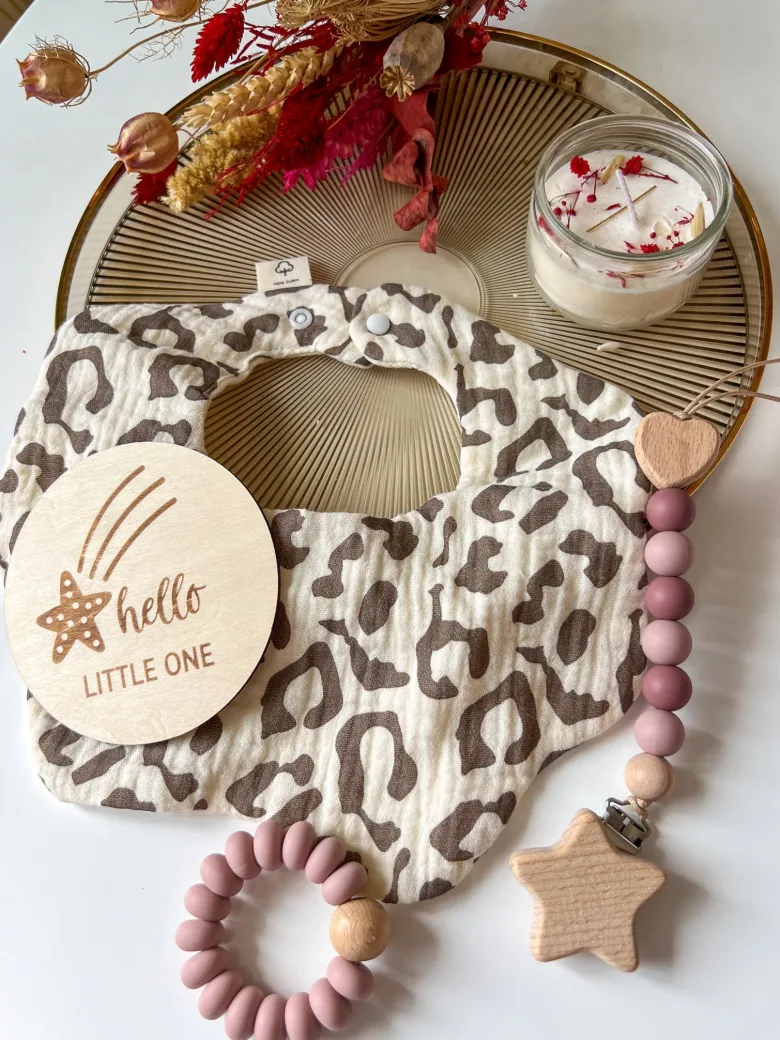 Coffret naissance lapin rose