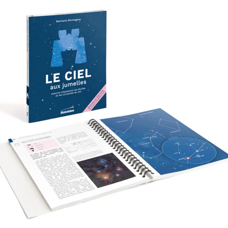 Coffret observation le ciel aux jumelles