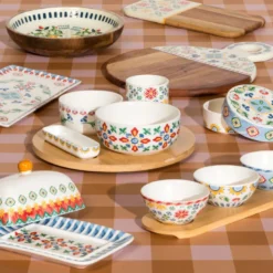 Coffret plateau et ses 4 bols donna