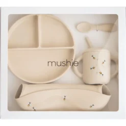 Coffret repas en silicone bee (4 pièces)