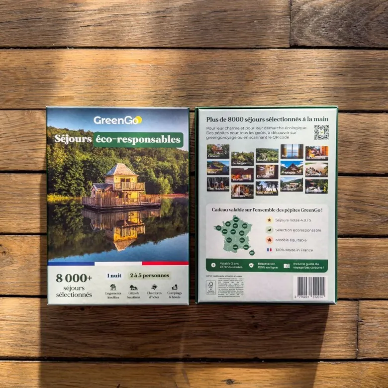 Coffret séjour éco-responsable - 2 nuits