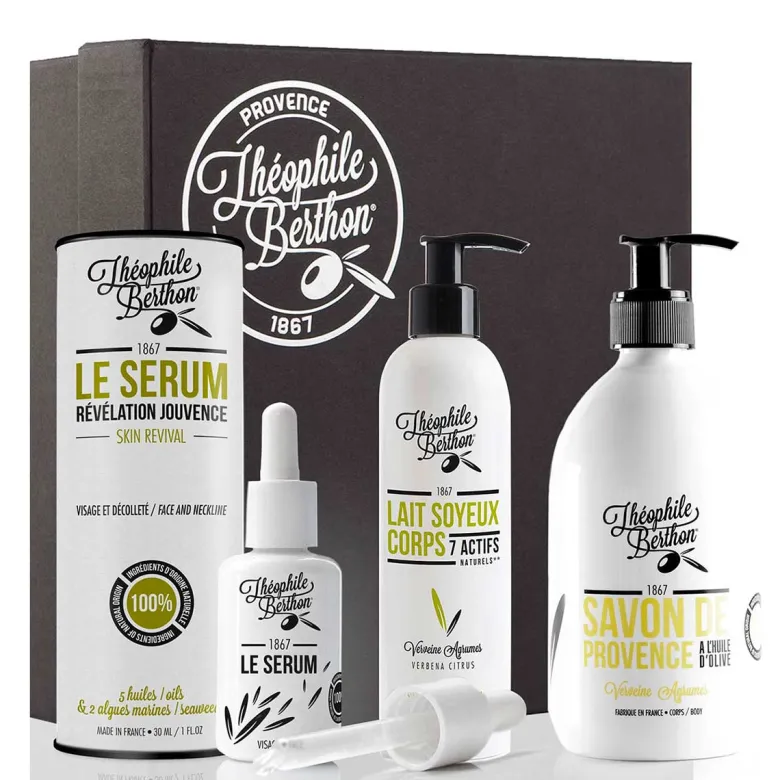 Coffret soins visage et corps