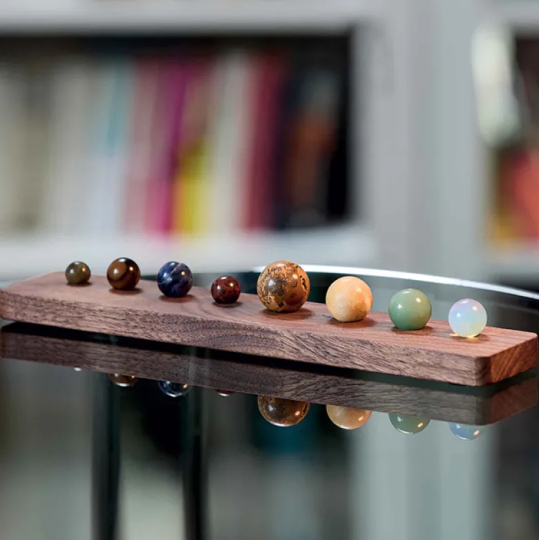 Coffret système solaire décoratif