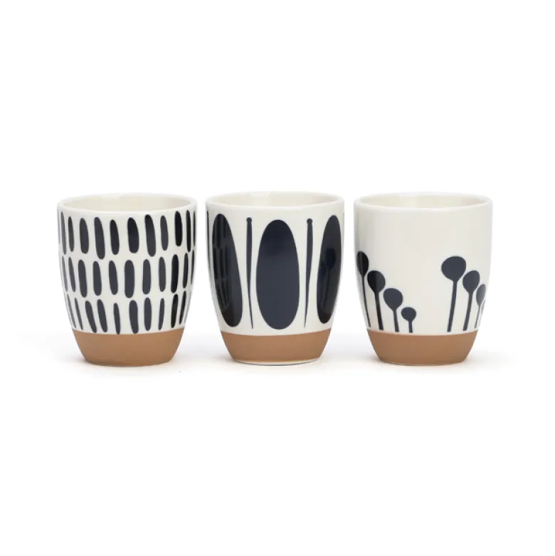 Coffret 6 tasses à café Mykonos