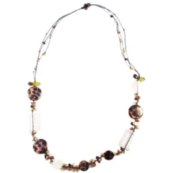 Collier fil de soie