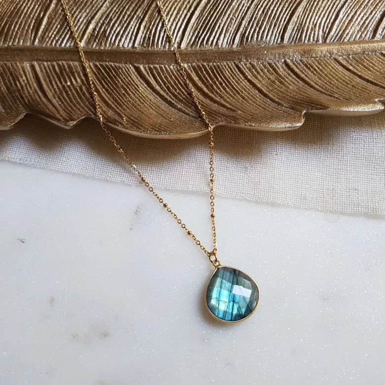 Collier labradorite justine