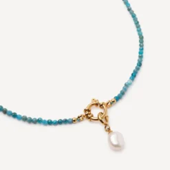 Collier océan Bleu