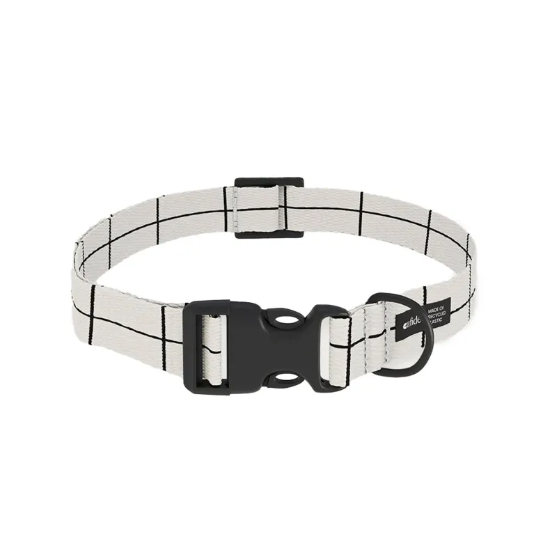 Collier pet recyclé xs - beige