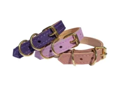 Collier pour chat panthera uncia by maurice en nubuck - taille 2 - rose