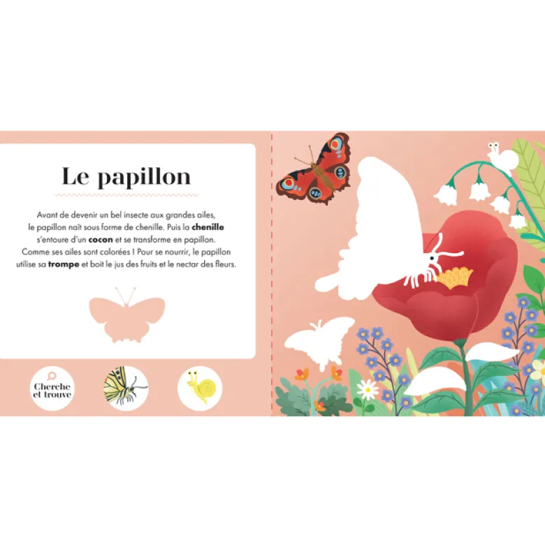 Coloriage Les petites bêtes du jardin