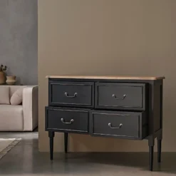 Commode en bois d'acajou