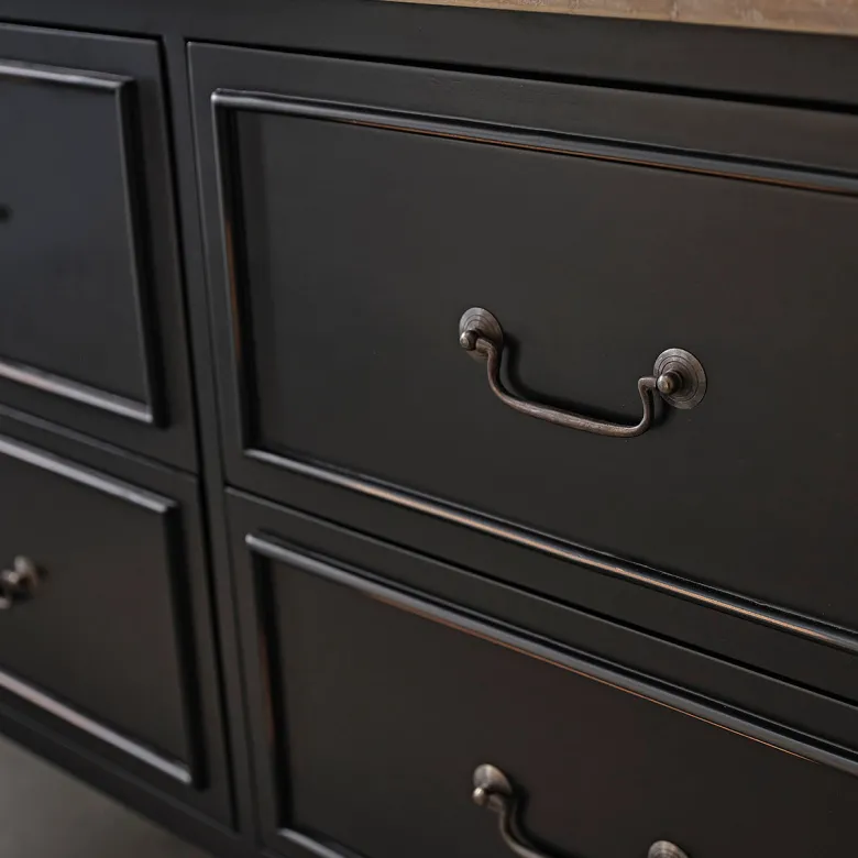 Commode en bois d'acajou