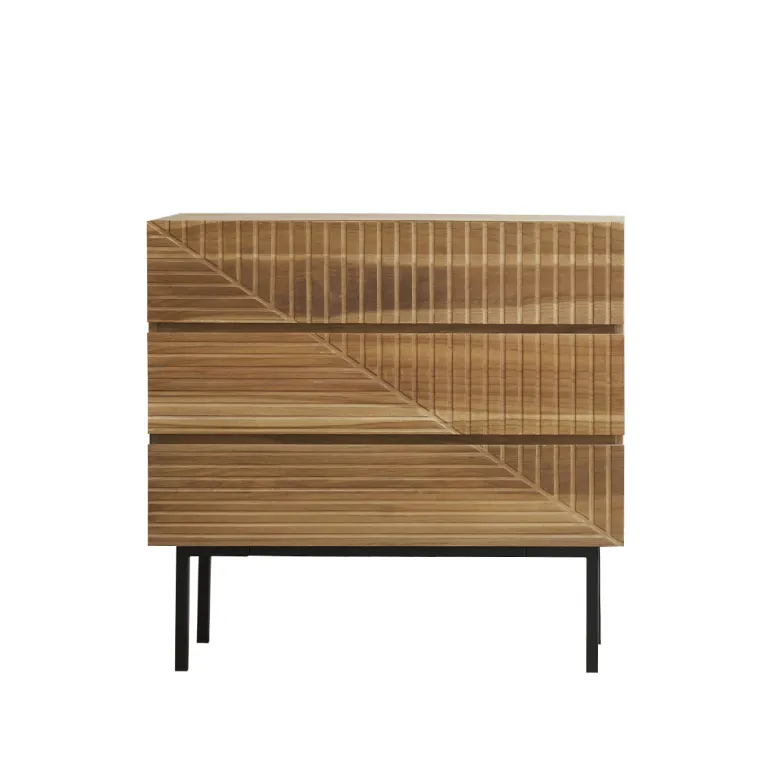 Commode en bois de teck