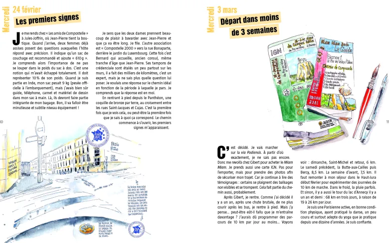 Compostelle pas à pas