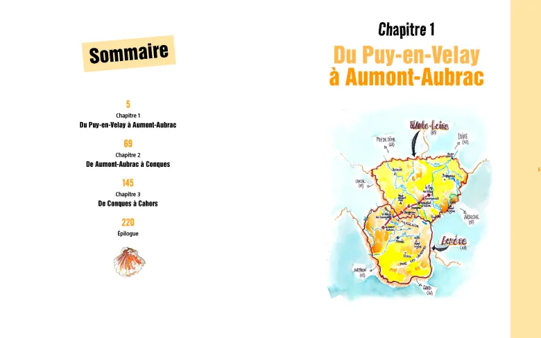 Compostelle pas à pas